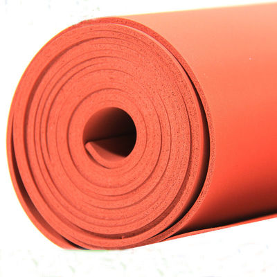 Sponge Rubber Sheet Heat Resistant 6MPA Silicone Sponge Sheet 20mm Thickness