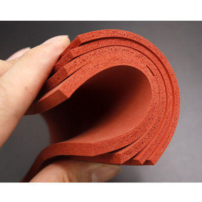 Sponge Rubber Sheet Heat Resistant 6MPA Silicone Sponge Sheet 20mm Thickness