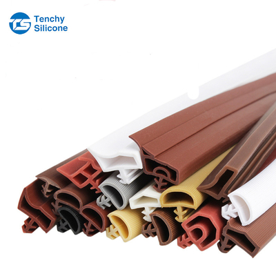 TPE Rubber Silicone Seal Strips Anti Collision Soundproof For Door Window Seal